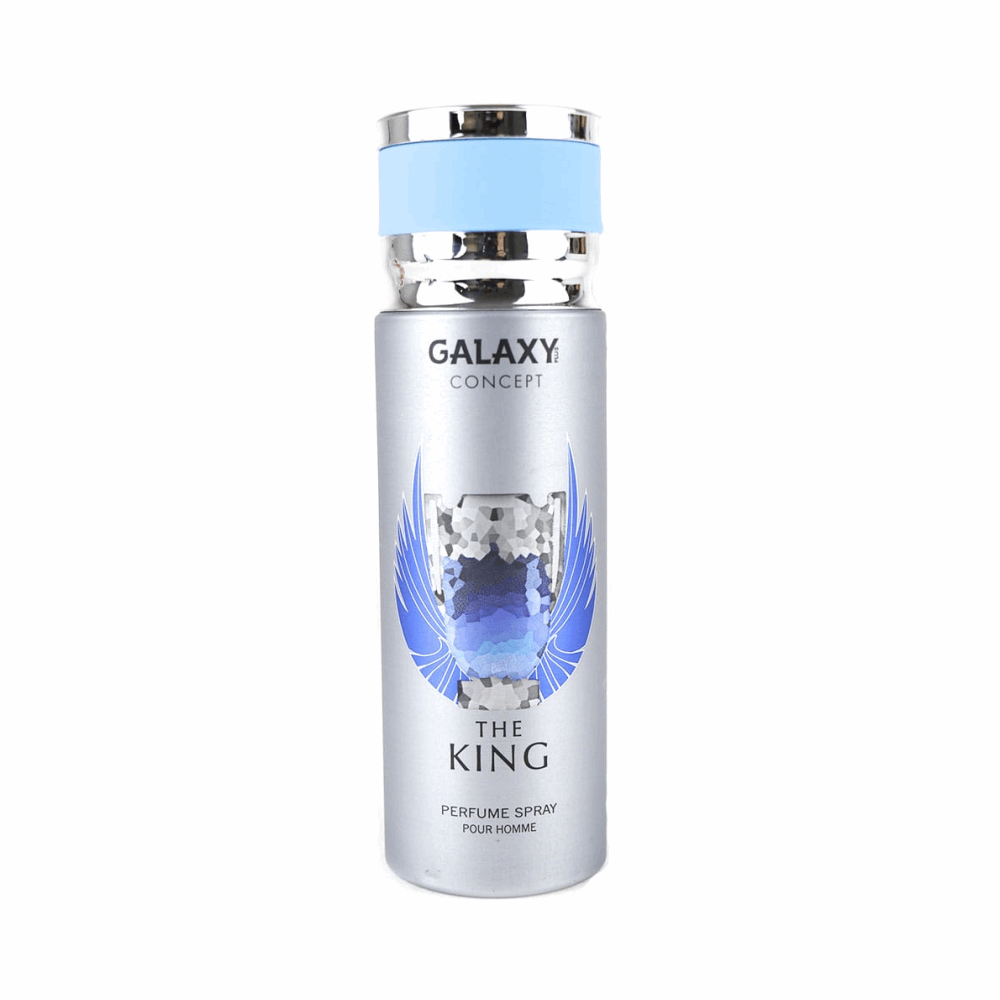 سبراى معطر للجسم و مزيلات عرق شركه جلاكسى رجالى The King